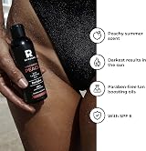 BYROKKO Shine Brown Tanning Accelerator Peach Oil SPF6 150ml Sunbed Outdoor view 2
