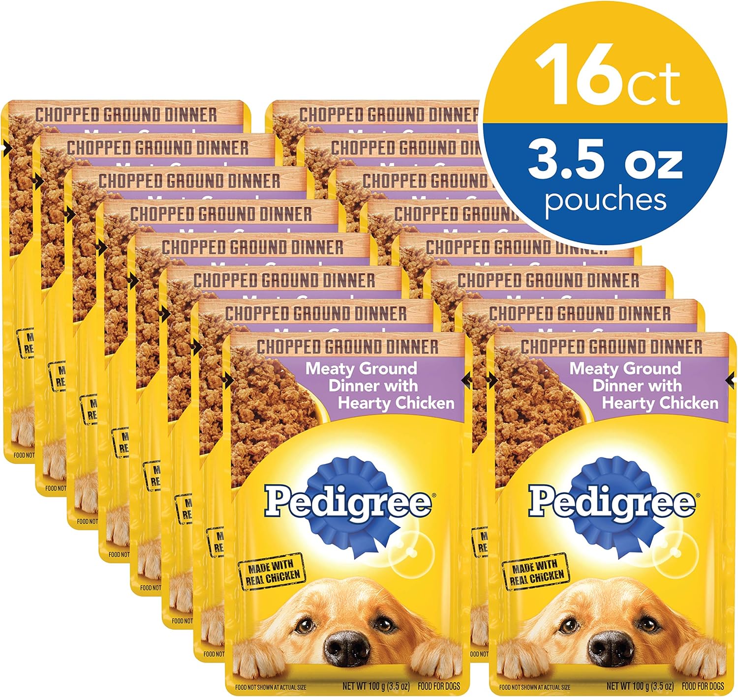 pedigree chopped chicken dog food