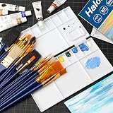 Halobios 25-Well Folding Palette with 25 Brushes Set view 7