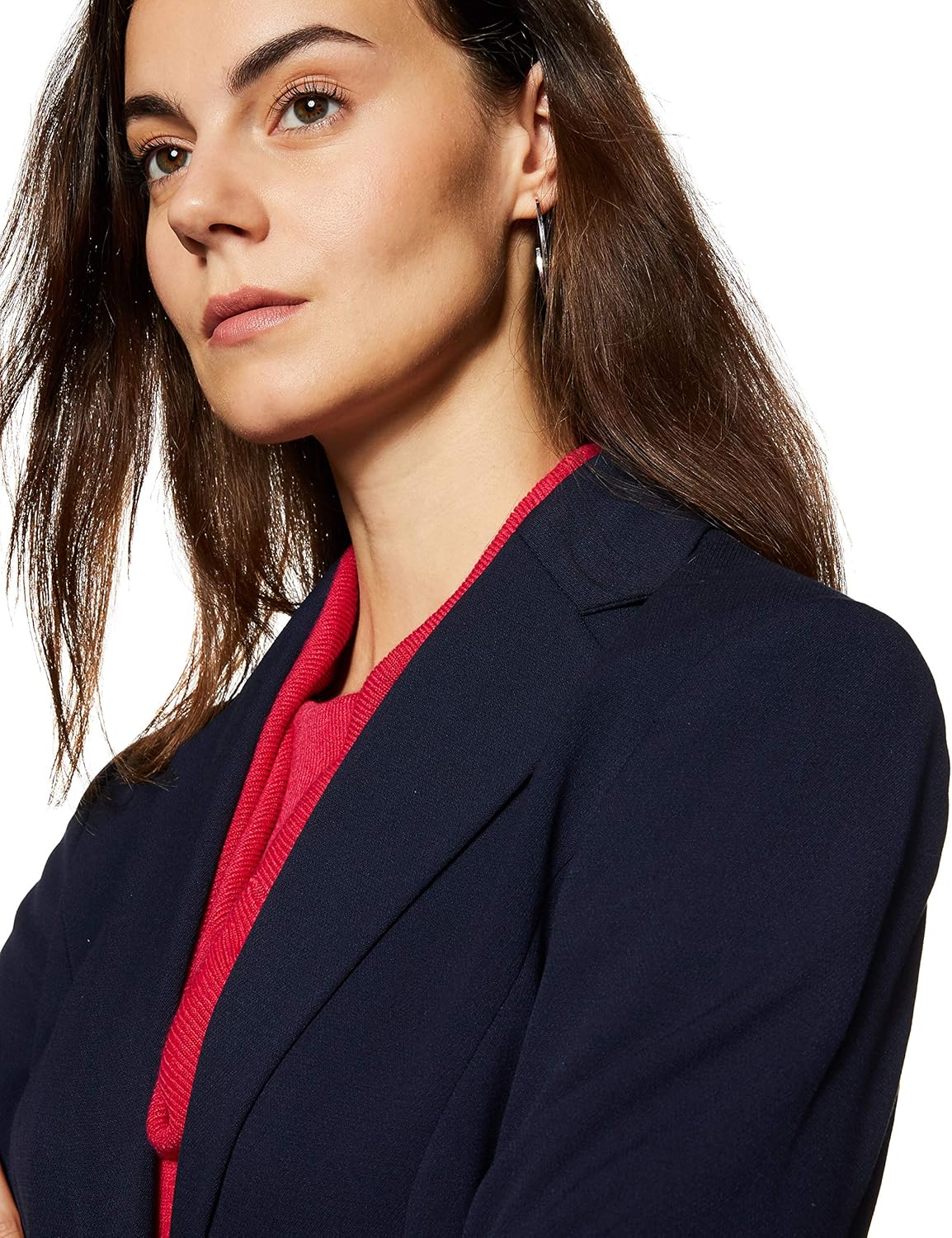 marks & spencer women's blazer (1550j_navy_14)