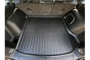 ECOLINER USA Premium Cargo Liner for Jeep Grand Cherokee 5 Seat Model Trunk Layout Behind 2nd Row 2022-2024 - 100% Protection - Car Trunk Mat - All-Season Cargo Mat - 3D Shaped Laser Measured Trunk Liners