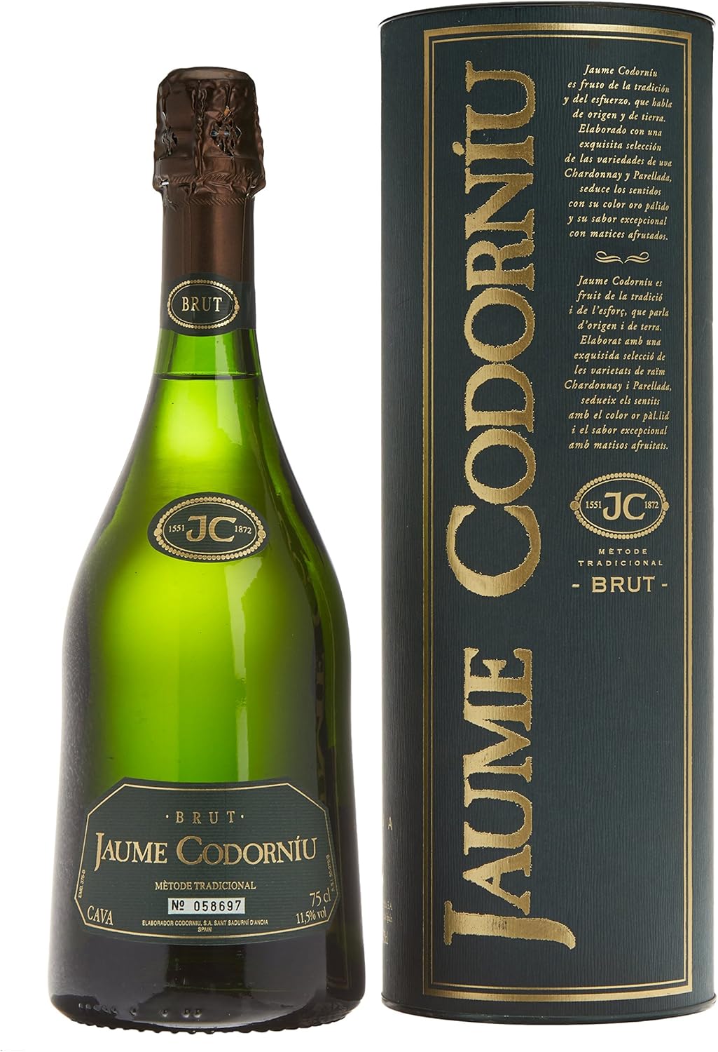 Codorniu Cava - 750 ml: Amazon.es: Alimentación y bebidas
