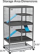MidWest Homes for Pets Ferret Nation Single Unit Cage 181 view 4