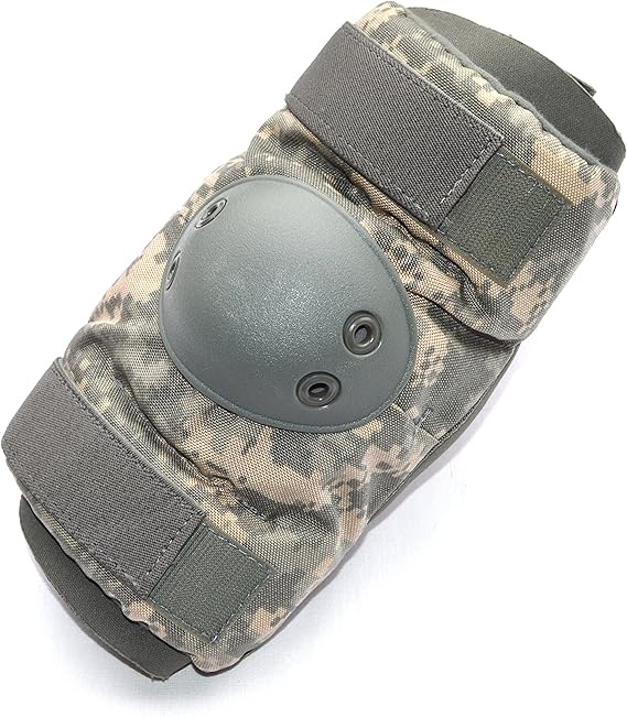 Elbow Pads, NSN 8415015302148, SMALL, ACU Pattern, U.S