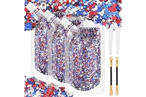 Dimsile 3 Pcs Mambo Glitter Gel Body Glitter Face Glitter Makeup Festival Glitter Gel 150g Face Body Hair Glitter Gel for Mardi Gras St Patrick's Day Independence Day Summer (Blue, Red)