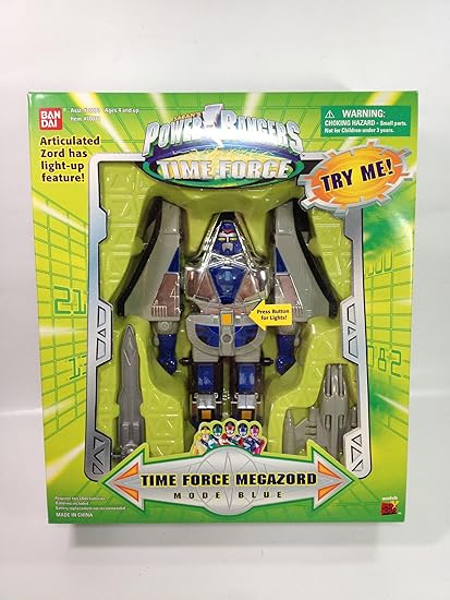 power rangers time force megazord toy