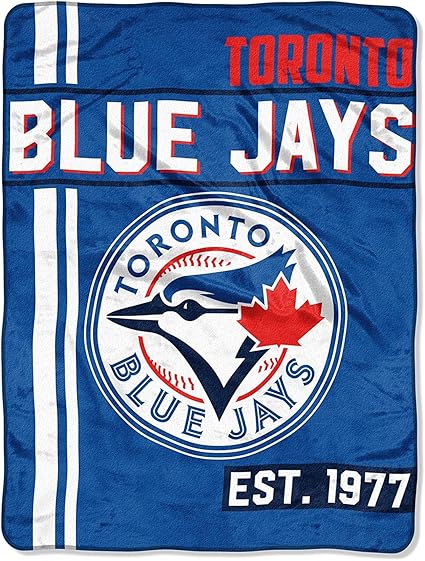 Mlb Toronto Blue Jays 2017 Edition Plush Blanket Throw Throw