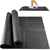 Rellfit Treadmill Mat for Carpet - 68" &times; 24" Walking Pad Mat for Hardwood | Foldable, Waterproof, Non-Slip, Mat for Under Walking Pad Treadmill Elliptical Exercise Bikes, Shock Absorbing, for Home Gym