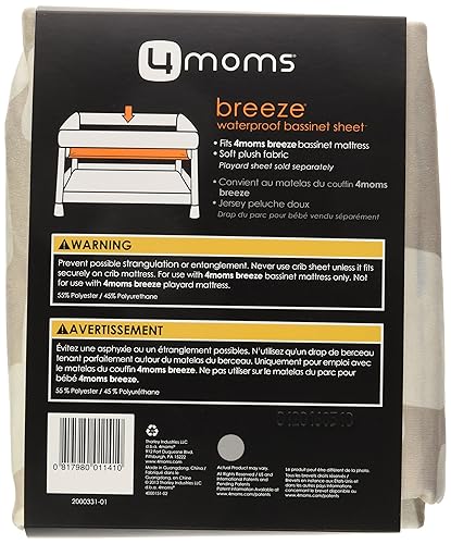 4moms Bassinet 4moms Breeze Classic Easy Open 2-Panel Baby Play