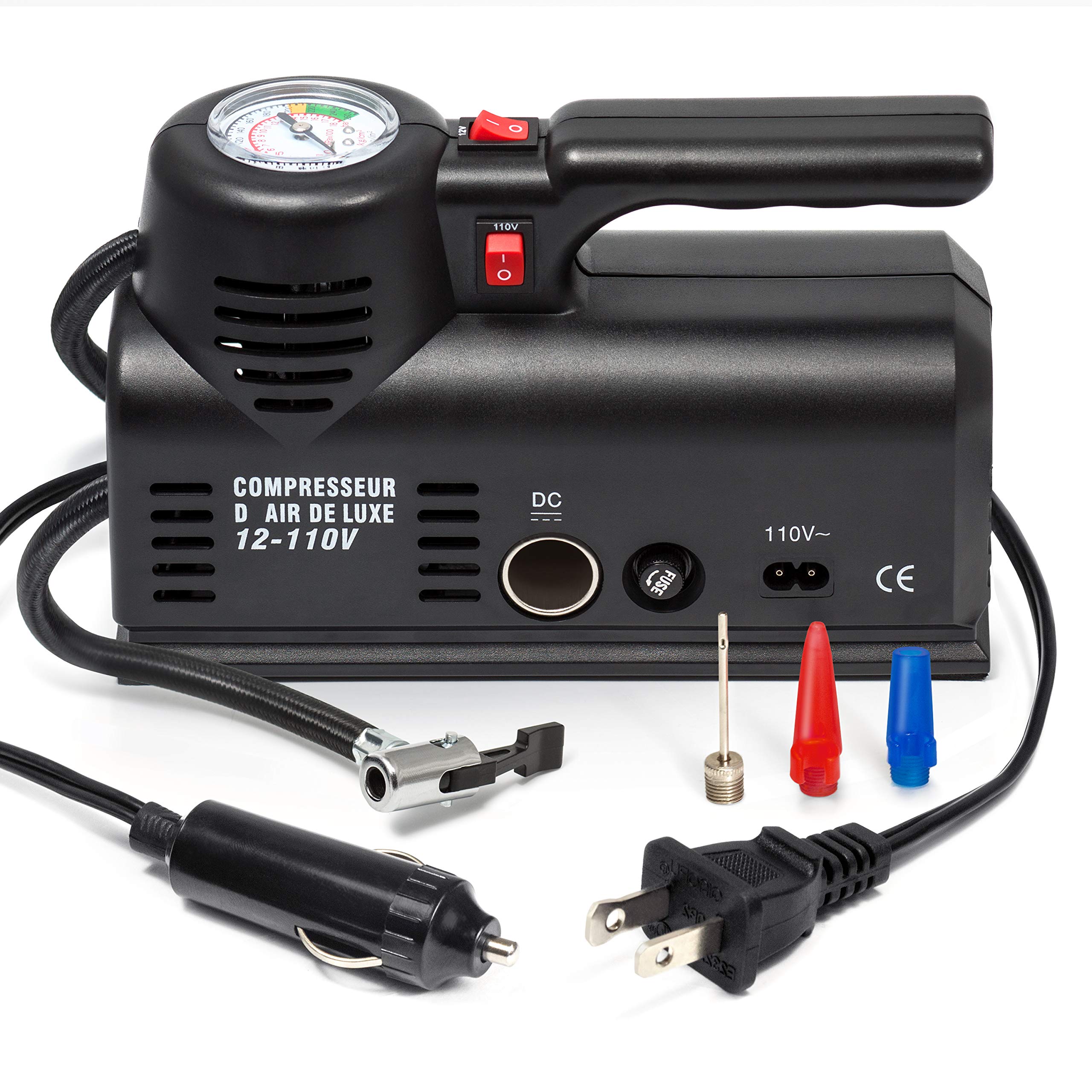 Kensun D1001 AC/DC Heavy Duty MultiFunction Air Compressor Tire