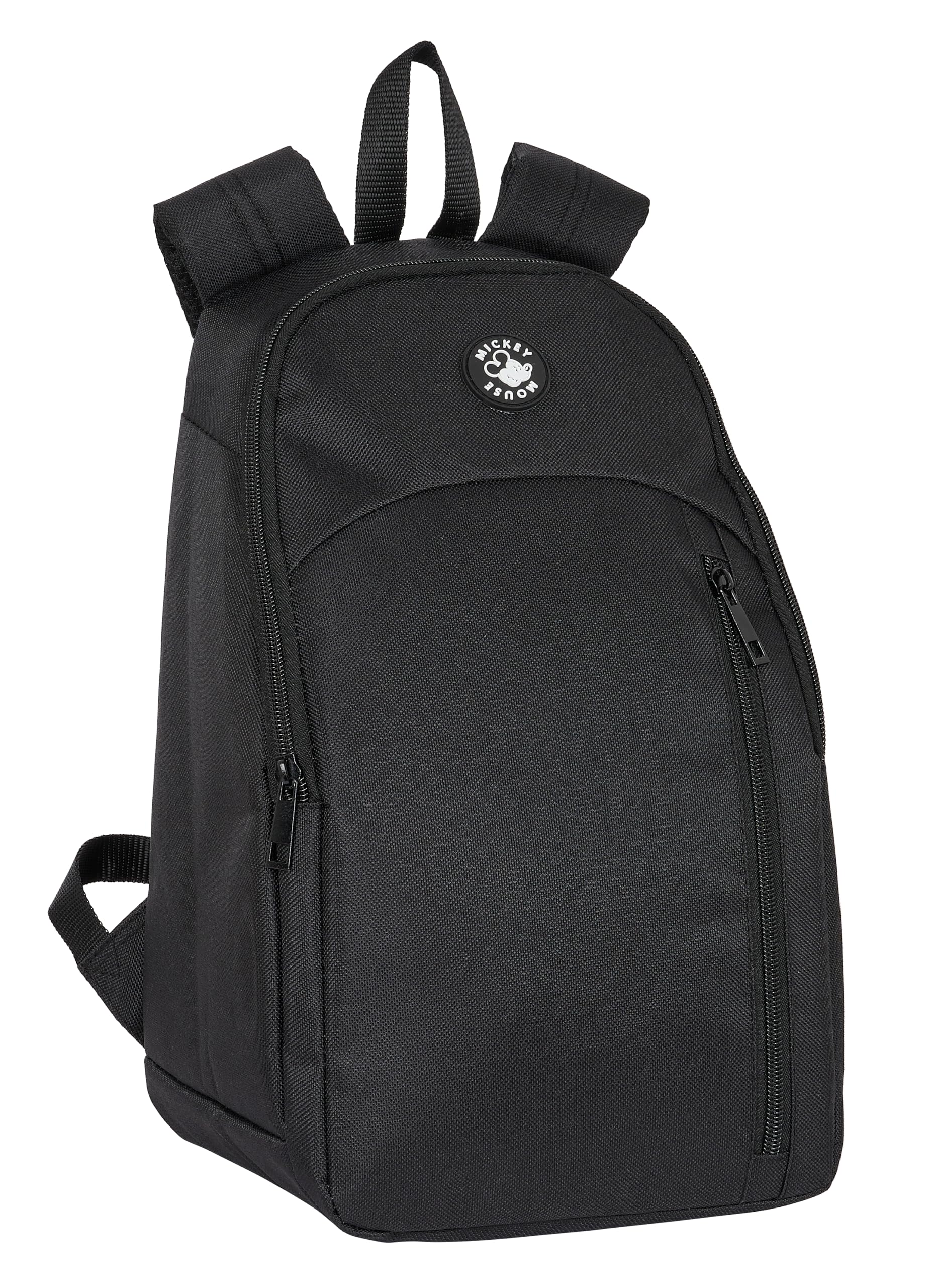 Safta Waterproof Ice Backpack – Cooler for Hot and Cold, Easy to Carry, Hiking Cooler, 23 x 18 x 36 cm, Black, Black/White