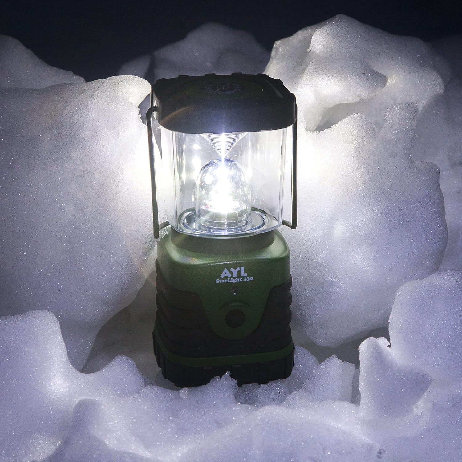 AYL Starlight - Water Resistant - Shock Proof - Battery Powered Ultra Long Lasting Up to 6 Days Straight - 1000 Lumens Ultra Bright LED Lantern - Perfect Camping Lantern for Hiking, Camping : Sports & Outdoors