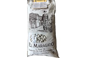 El Maragato Spanish Pocha White Dry Beans 2.2 lb (1 kilo)