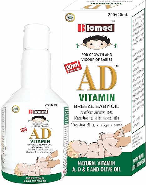 vitamin baby oil