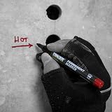 Tracer Fine-Point Permanent Marker 1-2mm Red Construction Bullet Point view 3