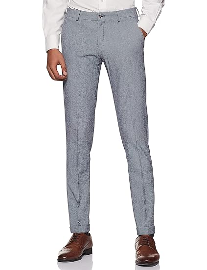 mens skinny dress trousers