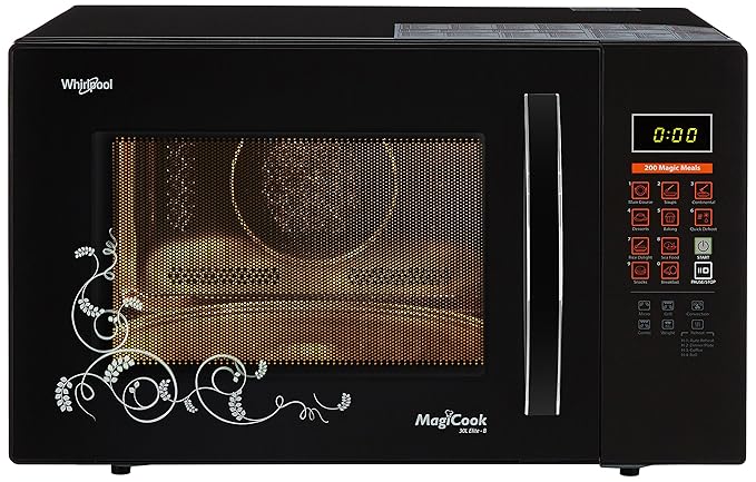 Whirlpool 30 L Convection Microwave Oven (Magicook Elite, Black)