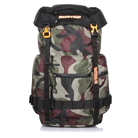 Suntop Tactical 30 Assault Laptop Rucksack Backpack (Army Print) Water Resistant Fabric
