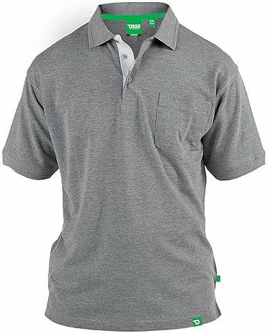 polo pique gris