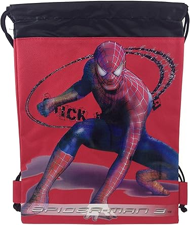 spiderman drawstring backpack