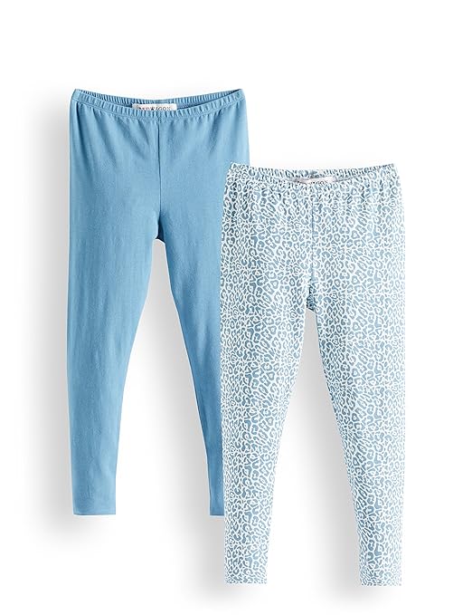 RED WAGON Mädchen Verschiedene Leggings im 2er Pack