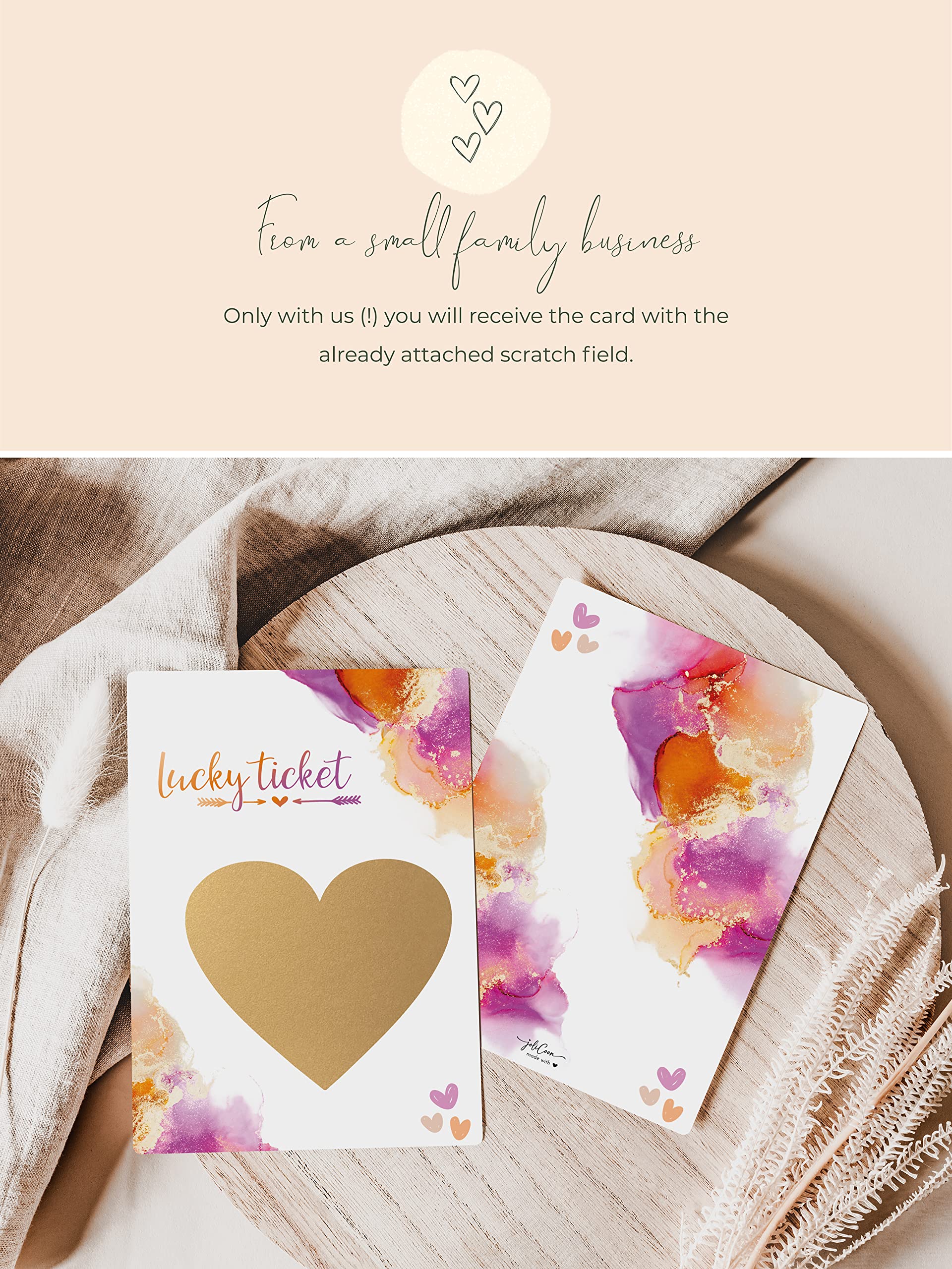 Joli Coon Pregnancy announcement scratch card - You are going to be an aunt - Baby announcement with envelope - Dream