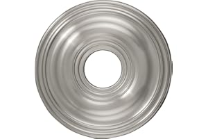 Livex Lighting 8217-91 Ceiling Medallion, Brushed Nickel 0.1 x 0.1 x 1