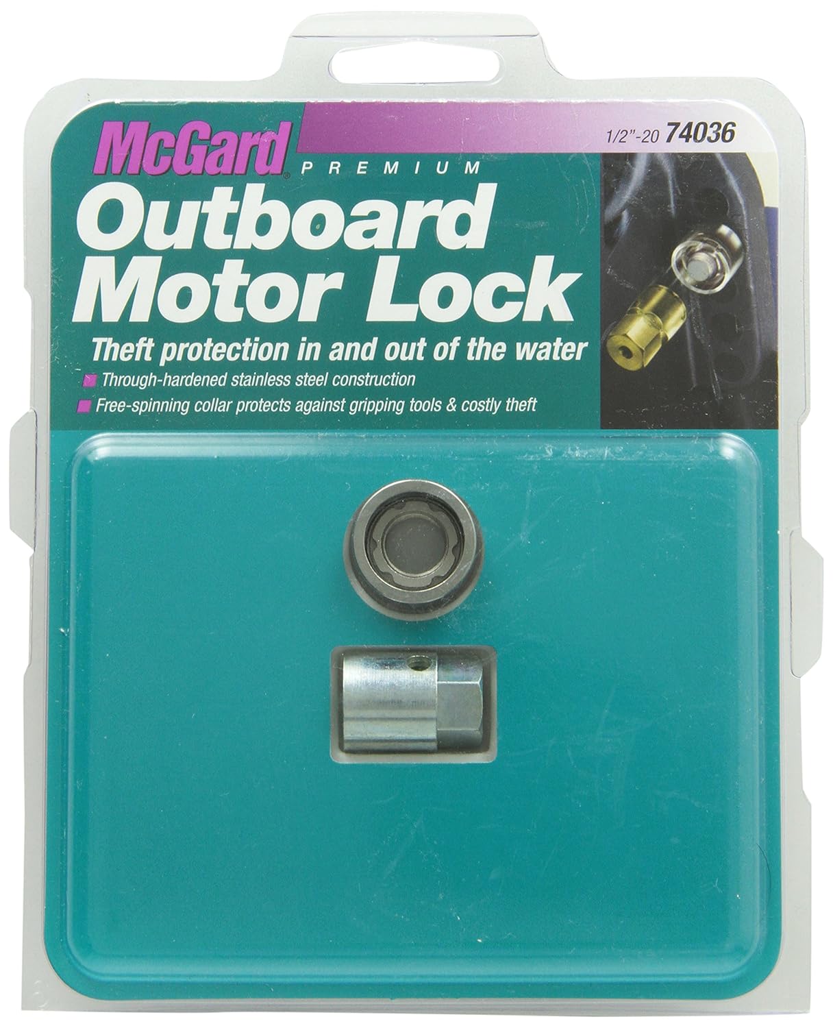  Mercury 1/220 Thread Size Set of 1 McGard 74036 Marine Single