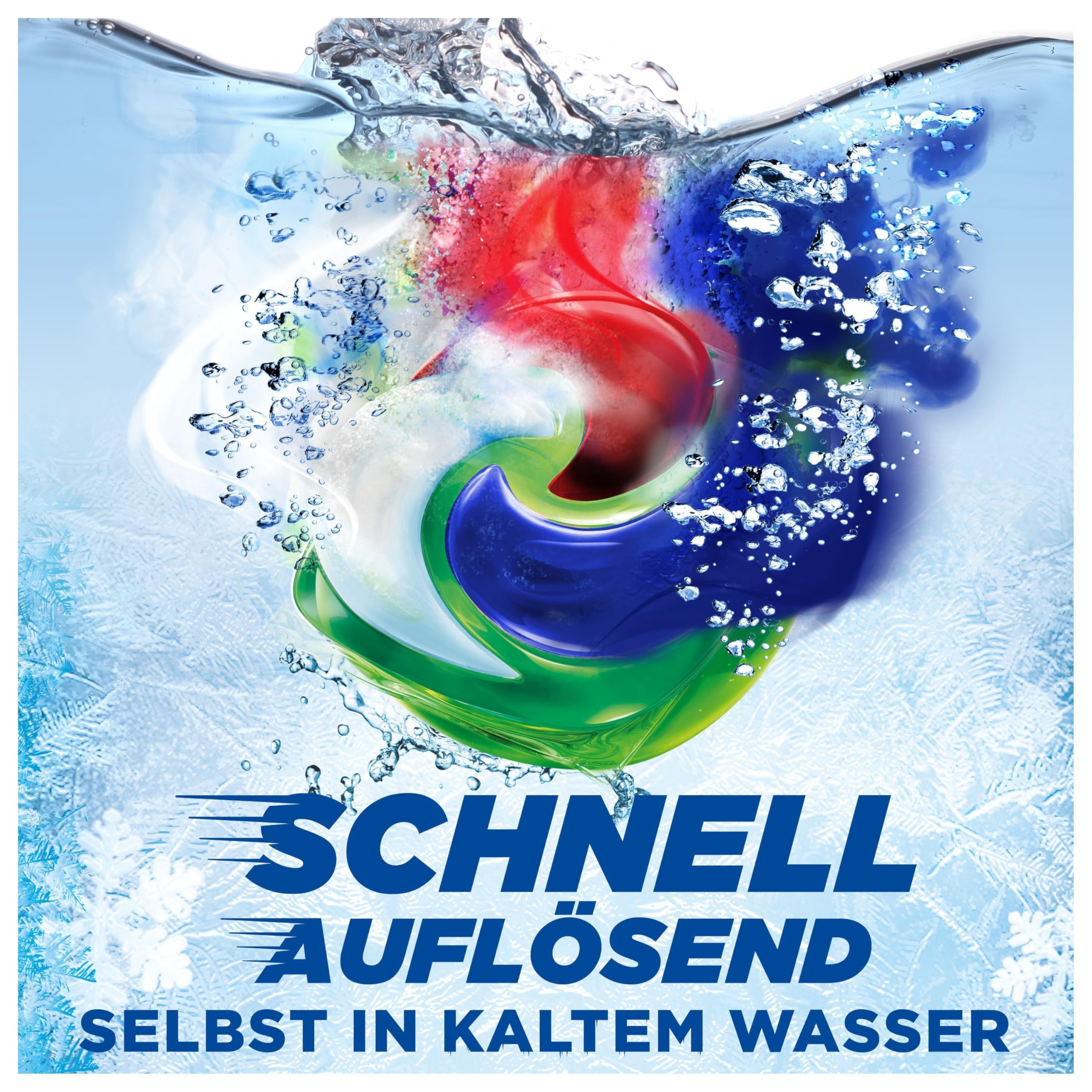 Ariel Waschmittel Pods All-in-1, Flüssigwaschmittel Kapseln 100 Waschladungen, Universal+, Kraftvolle Fleckentfernung ab der 1. Wäsche 3