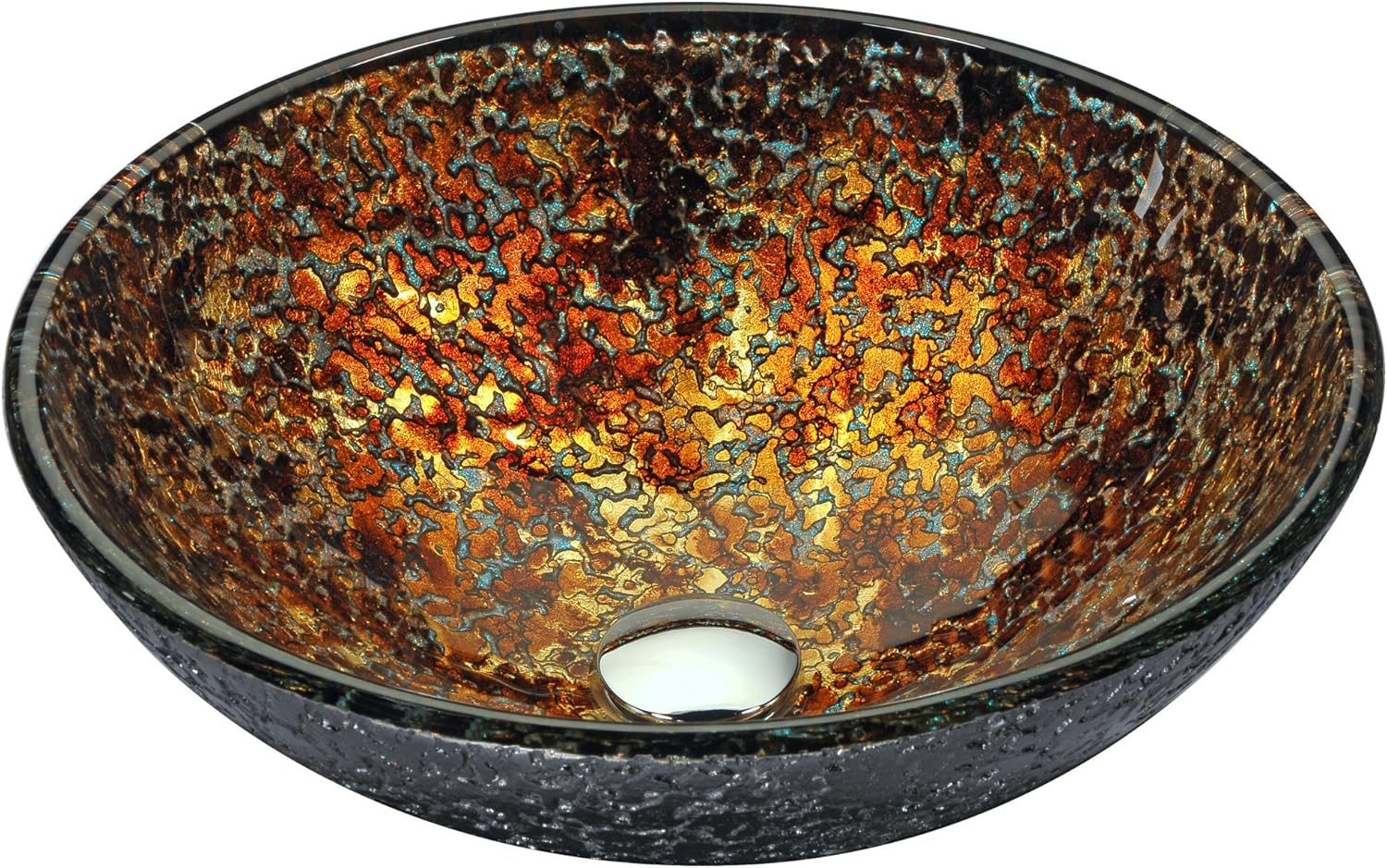 Ls Az167 Anzzi Stellar Modern Tempered Glass Vessel Bowl Sink In Deep Sea Red Top Mount Bathroom Sinks Above Counter Round Vanity Countertop Sink Bowl With Pop Up Drain Tools Home Improvement Ls Az167 Anzzi Stellar Modern Tempered Glass Vessel Bowl Sink In Deep Sea Red Top Mount Bathroom Sinks Above Counter Round Vanity Countertop Sink Bowl With Pop Up Drain Tools Home Improvement
