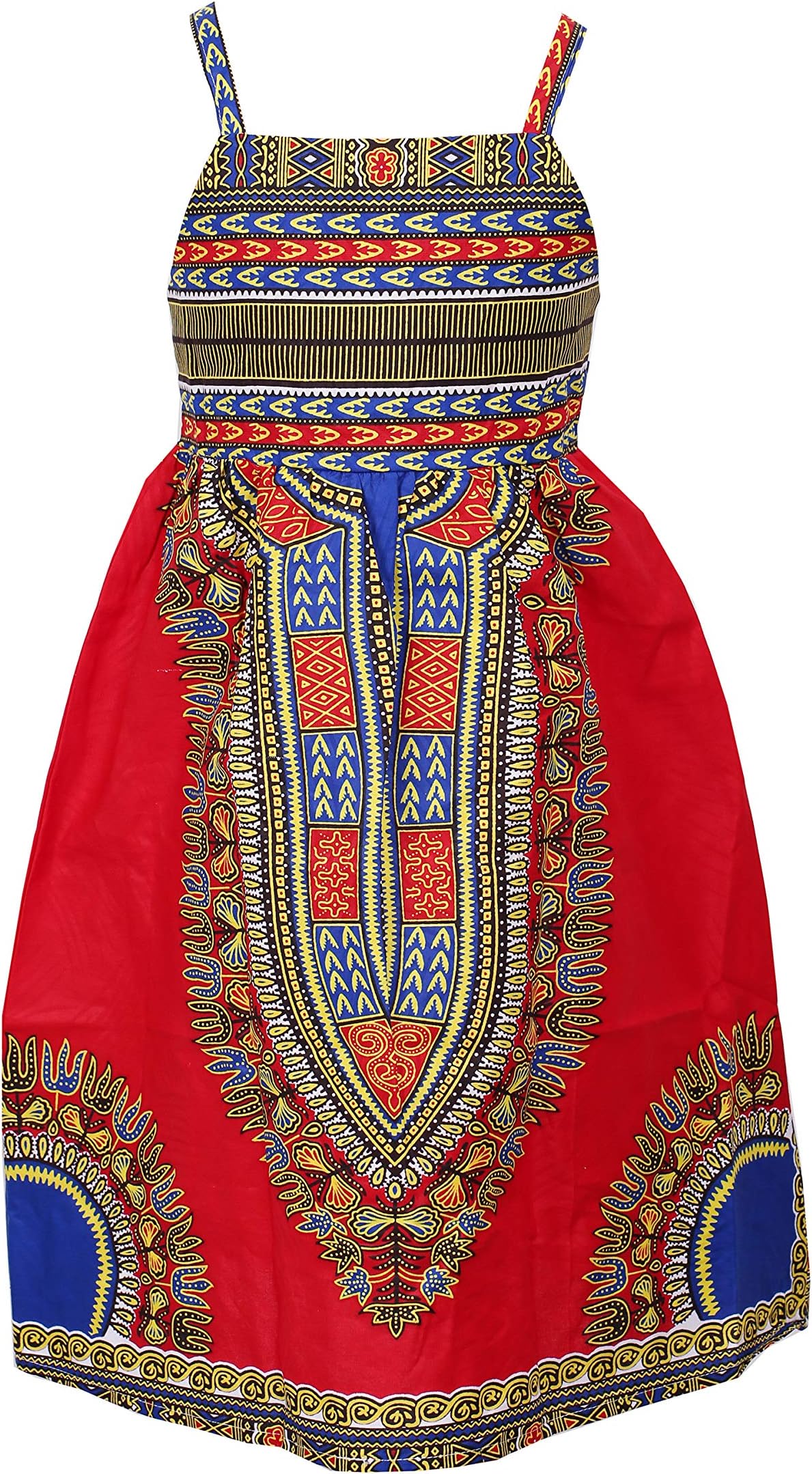 Girl's African Print Dress,Toddler Baby Girl Halter Off-Shoulder Party Dress Special Occasion Dress