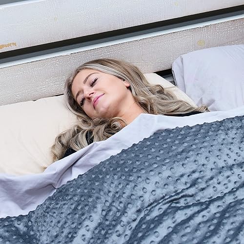 Cooling Weighted Blanket for Adults 15 Pound Adult Weighted