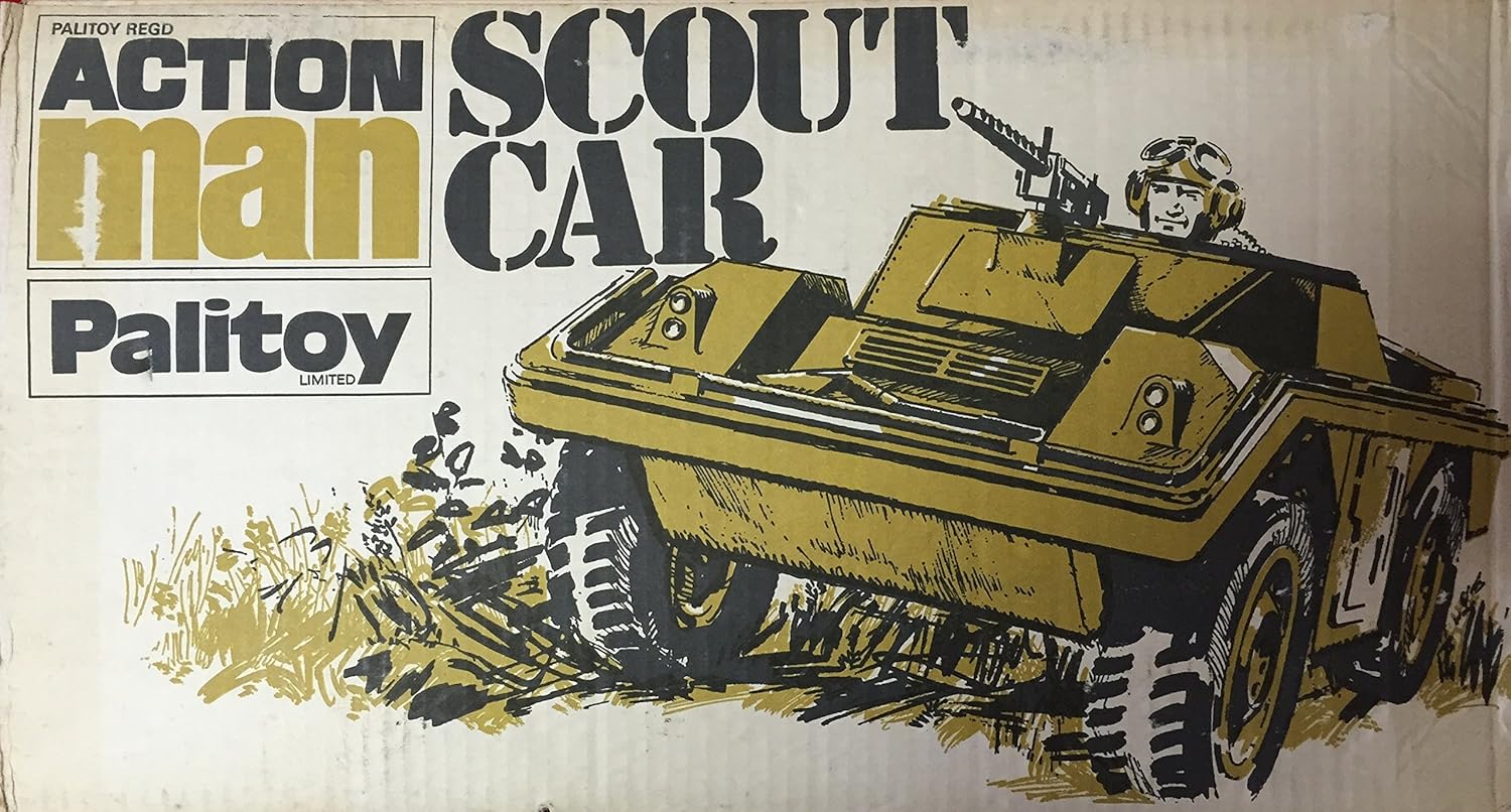 action man scout car