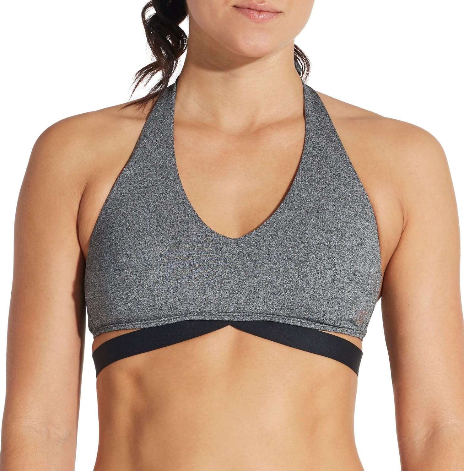 Calia By Carrie Underwood Women S Halter Bikini Top L Dark