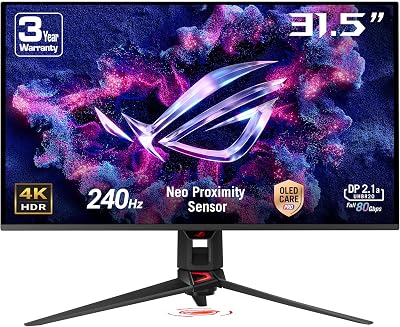ASUS ROG Swift OLED PG32UCDMR 32-inch 4K 240Hz QD-OLED Proximity Sensor