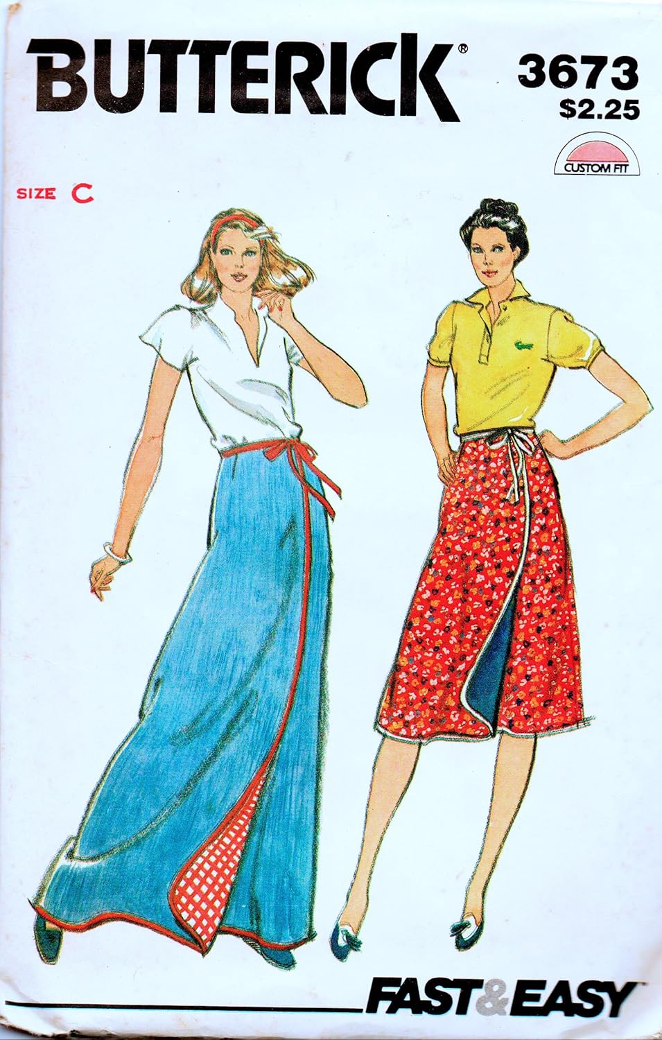 wrap skirt maxi pattern