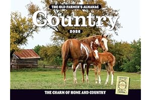 The 2026 Old Farmer's Almanac Country Wall Calendar
