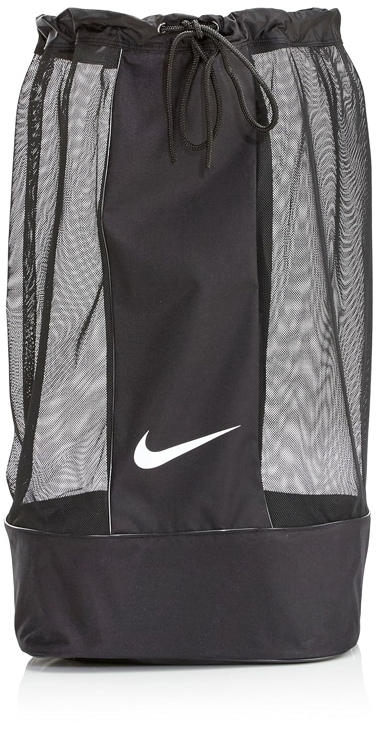 nike unisex black club team swoosh backpack