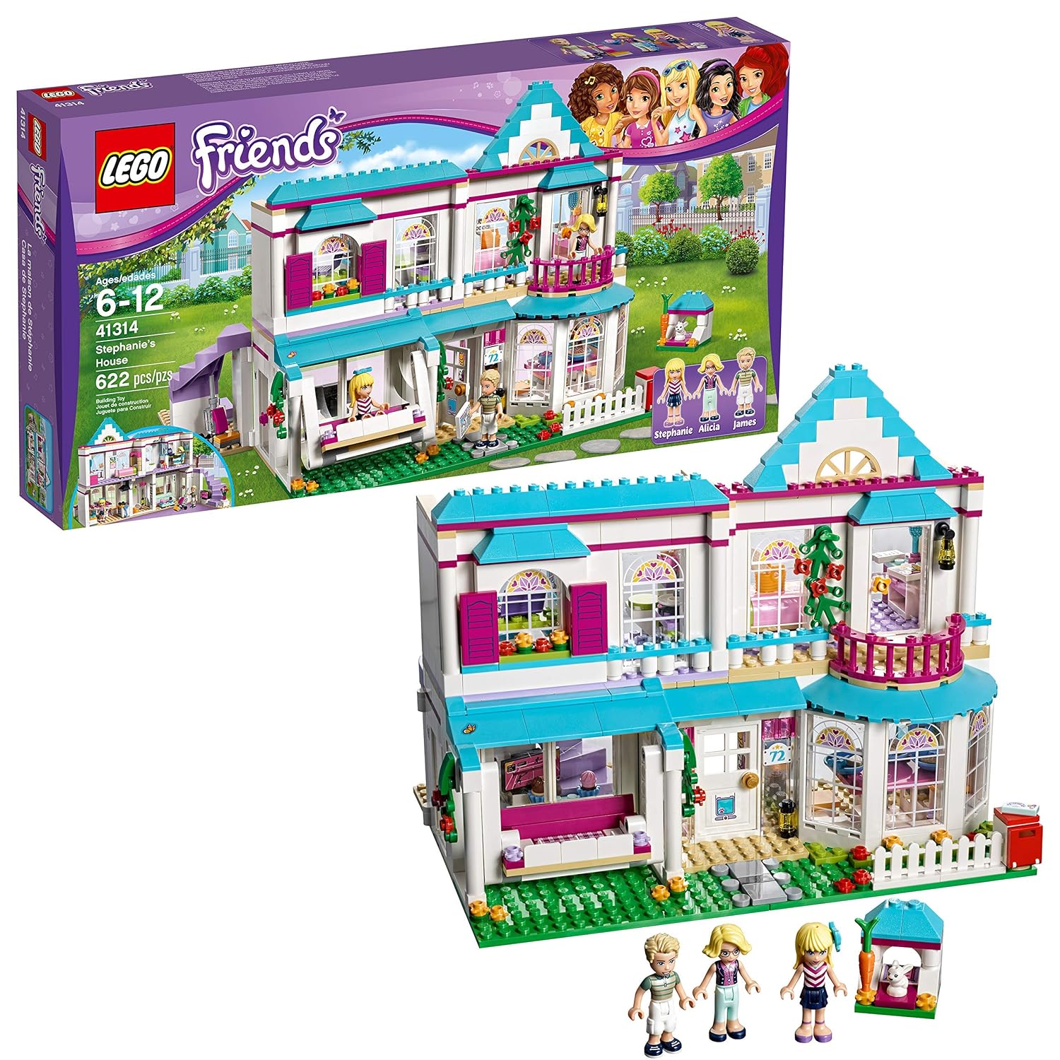 Best Lego Friends Stephanies House 41314 Building