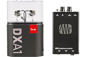 Fender MXA1 Bundle with DXA1 Pro In-Ear Monitors & PreSonus HP2 Headphone Amplifier