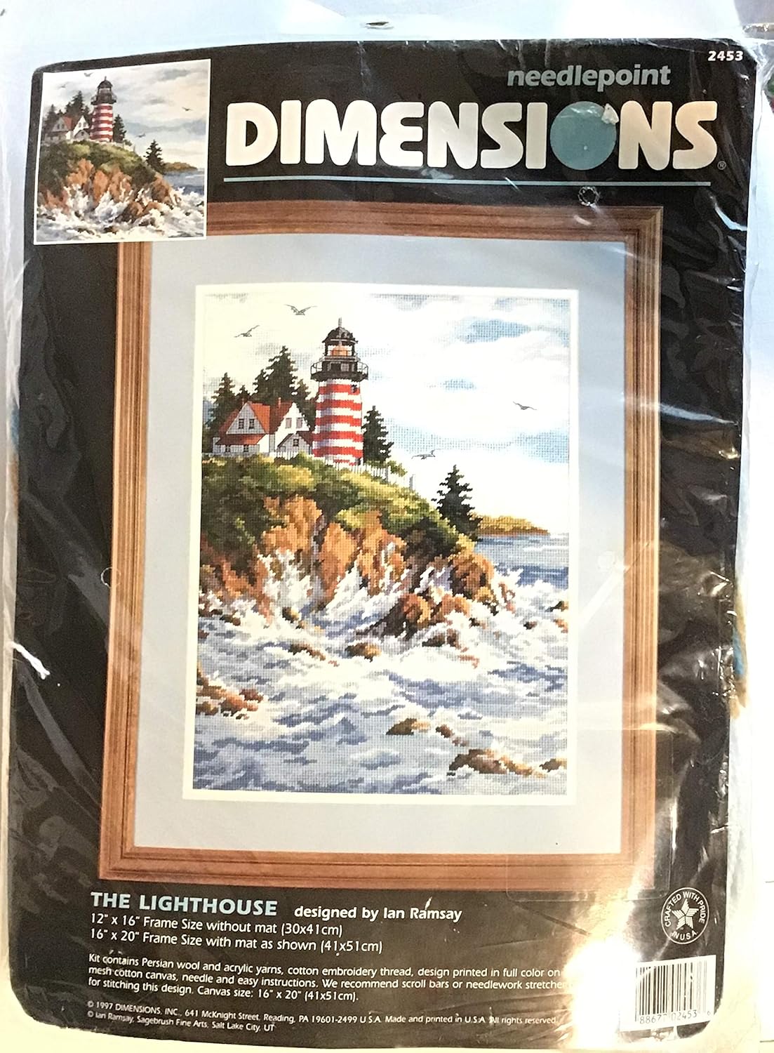 Global Distribution Dimensions Needlepoint Kit The Lighthouse 12 X 16 Inches Various Sizes Www Texasribs Com Mx