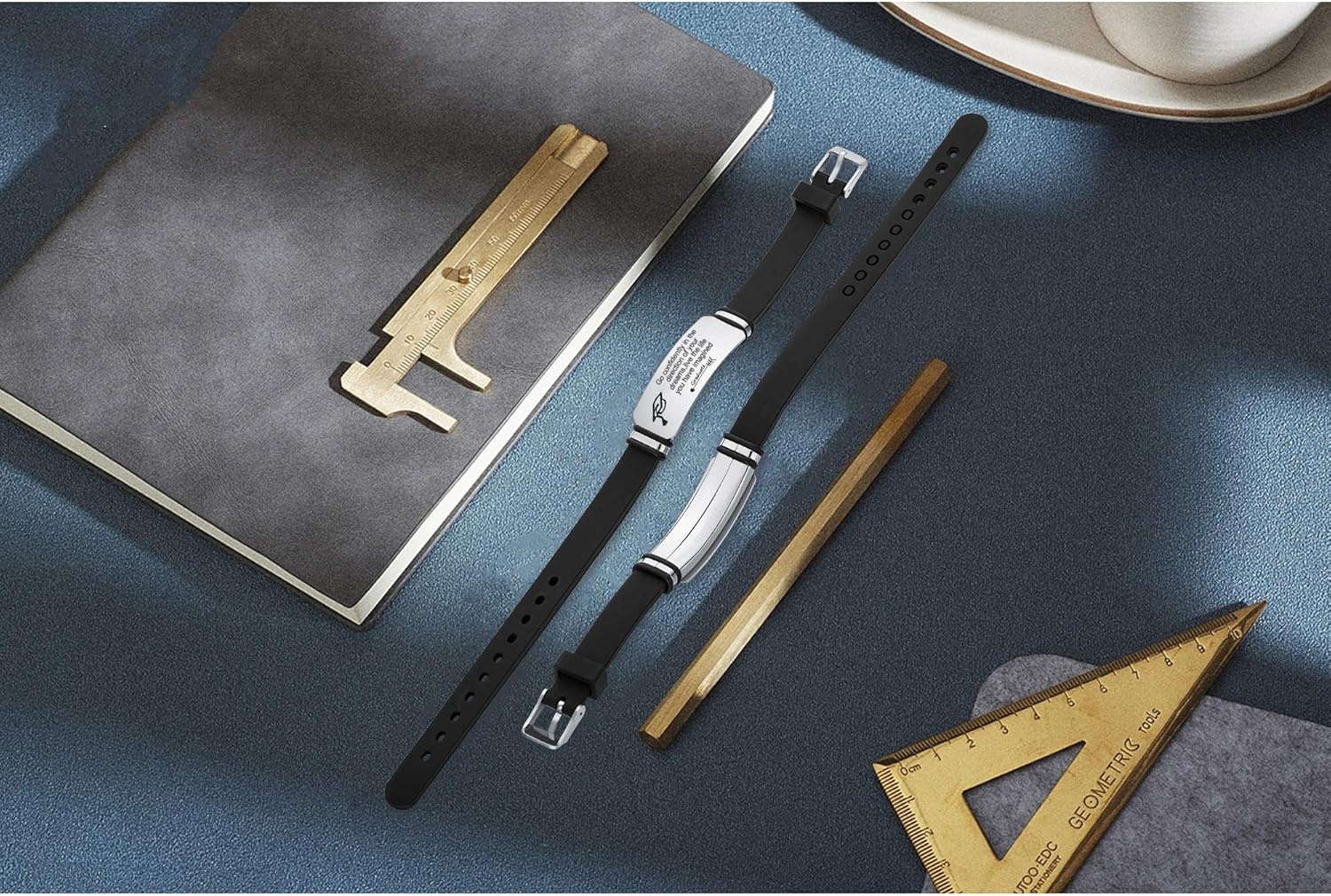 Graduation Gifts for Him Class of 2021 Senior Gifts College High School 8th Grade Graduates Bracelets Jewelry Go Confidently: Clothing