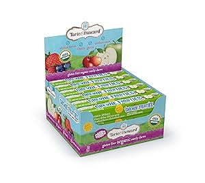 Torie and Howard Chewie Fruities Stick Pack, Sour Apple, 2.1 Ounce (Pack of 18)