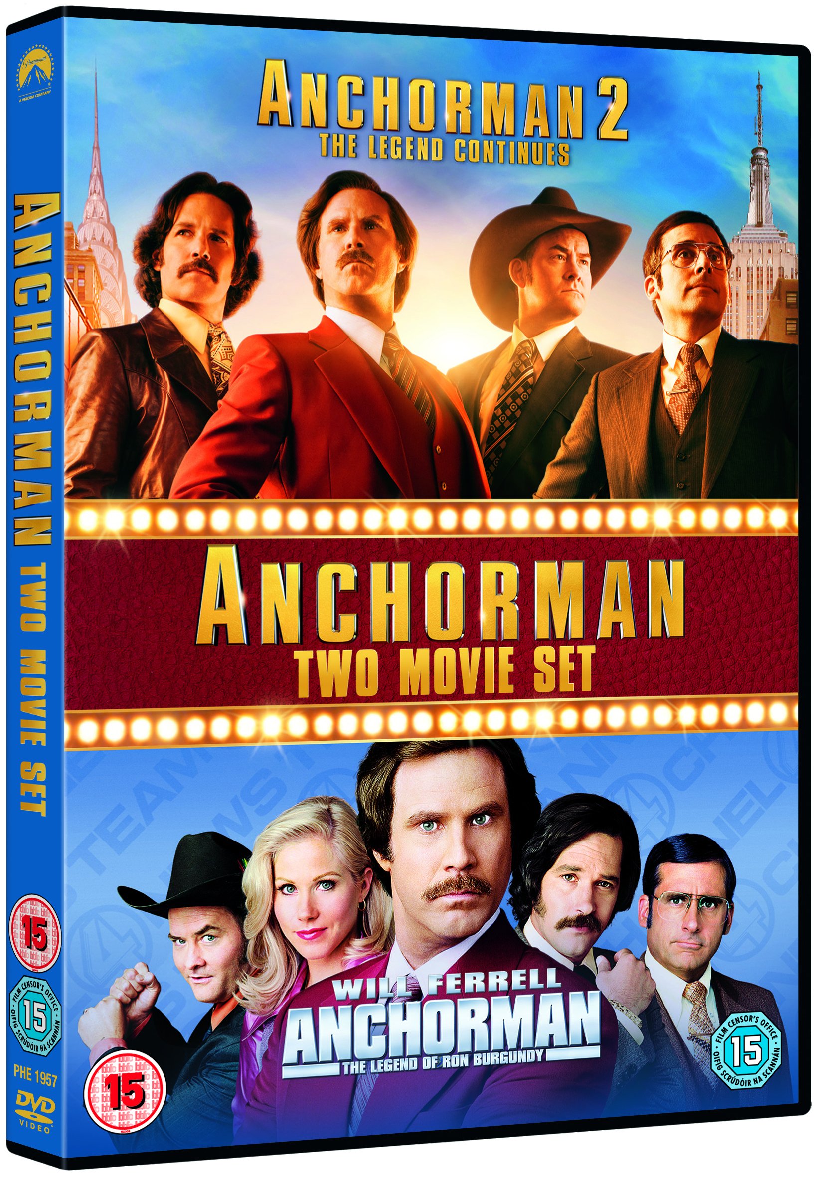 Anchorman 1-2 DVD