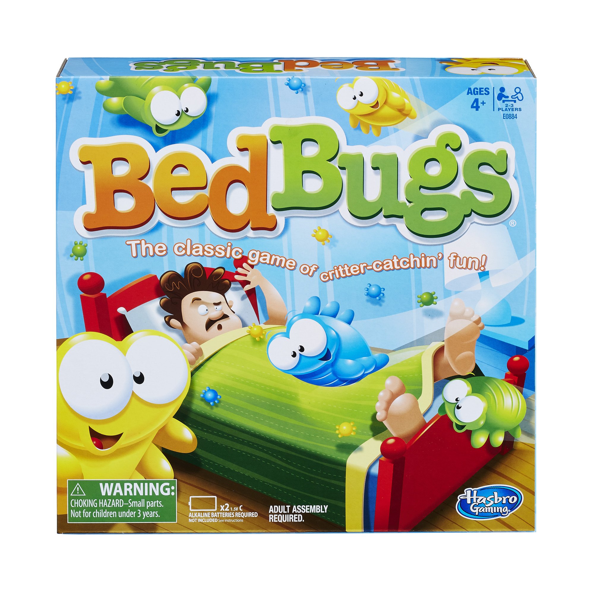 Bed Bugs Board Game | The Classic Game of Critter-Catchin’ Fun | Kids and Preschool Games | Ages 4 and Up | 2 to 3 Players | Family Games | Kids Gifts (Amazon Exclusive)