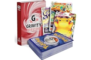 VMAX/VSTAR Bundle | 60 Cards | 1 Random VMAX or VSTAR Ultra Rare Holographic Card Guaranteed | 100% Authentic | 10x Holo Cards Included + Gravity BOOSTERS Deck Storage Box