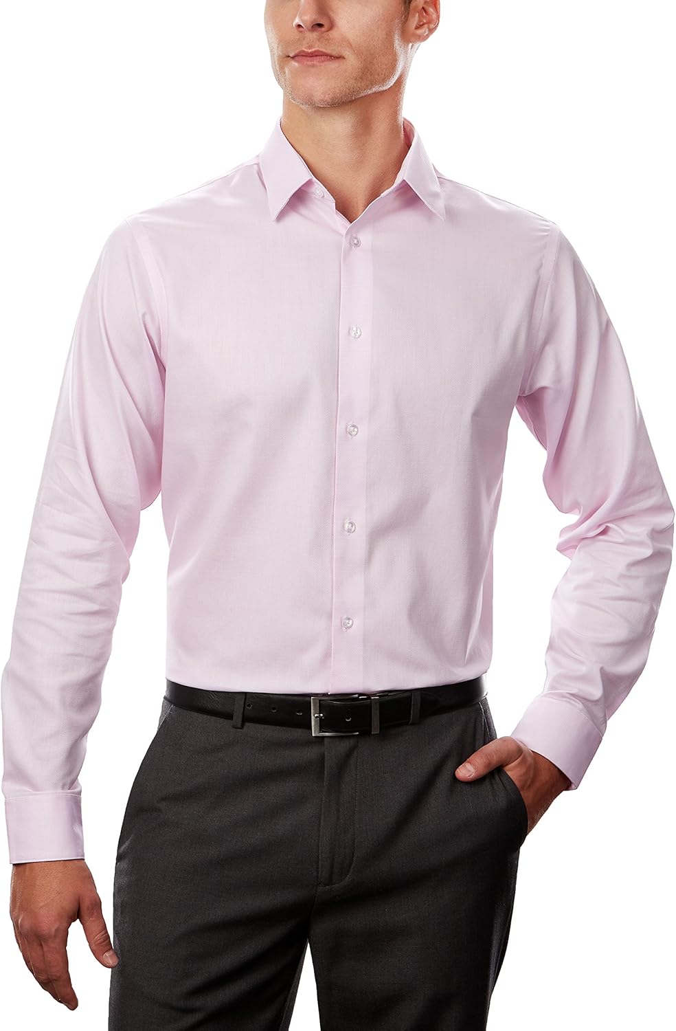 Calvin Klein Men's Dress Shirt Regular Fit Non Iron Stretch Solid at  Men’s Clothing store
