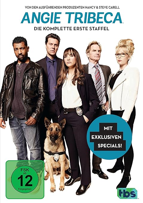 Angie Tribeca Die Komplette Erste Staffel 2 Dvds Amazon De Rashida Jones Hayes Macarthur Jere Burns Rashida Jones Hayes Macarthur Nancy Carell Steve Carell Dvd Blu Ray