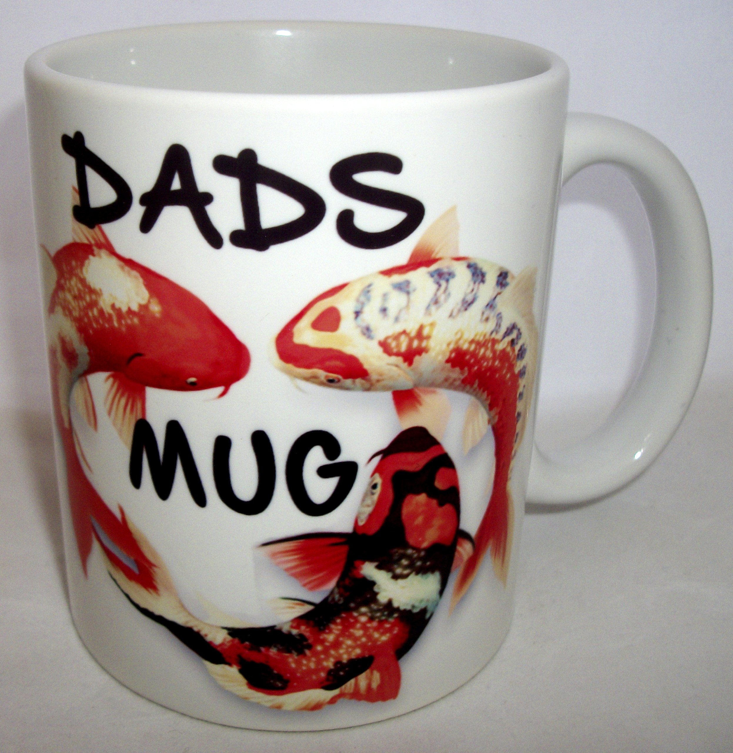 Koi Carp Design Dads Ceramic Mug