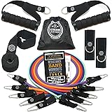 TRIBE Resistance Bands Set &Weights for Exercises Bands for Men/Women with Workout Bands, Handles, Door Anchor, Ankle Straps,